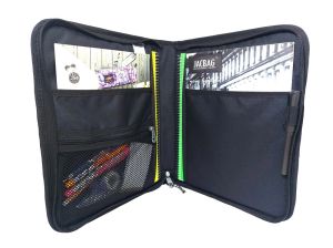 Jacbag OrganiZip-Fermuarlı Dosya Çanta A4 Organizer Dosya-College