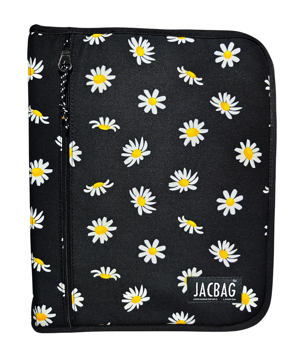 Jacbag OrganiZip-Fermuarlı Dosya Çanta A4 Organizer Dosya-Papatya