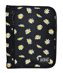 Jacbag OrganiZip-Fermuarlı Dosya Çanta A4 Organizer Dosya-Papatya
