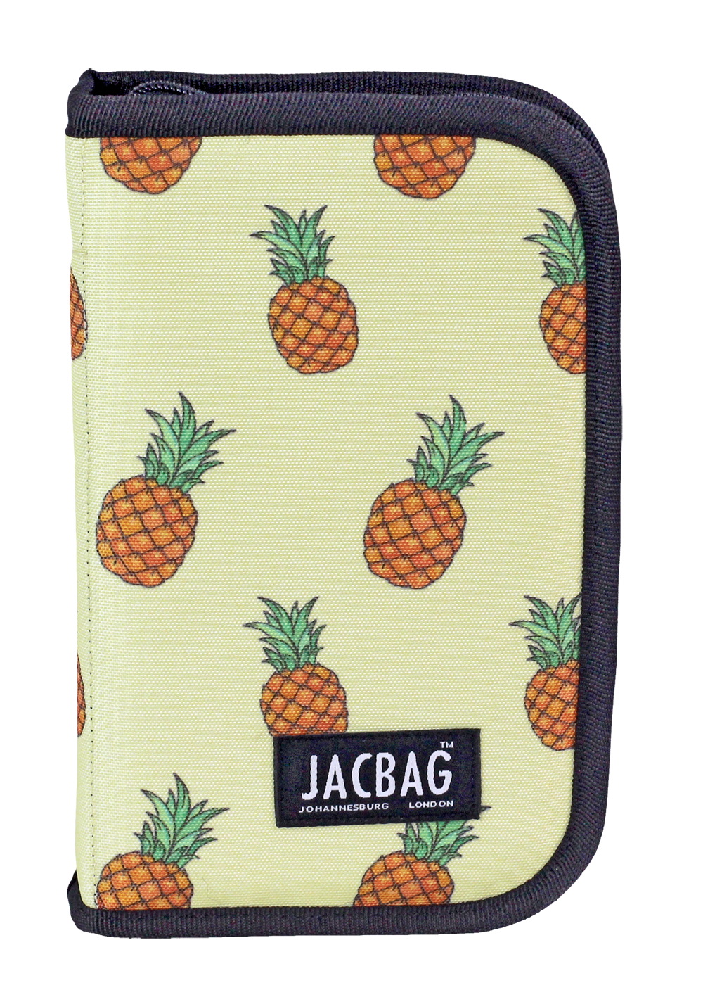 Jacbag Cover -Sert Kapaklı Lastikli Kalem Kutusu Cover-Ananas