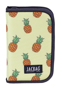 Jacbag Cover -Sert Kapaklı Lastikli Kalem Kutusu Cover-Ananas
