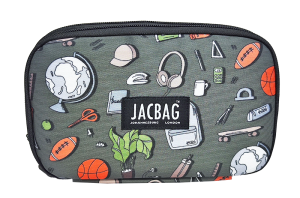 Jacbag Double Cover -Çift Kapaklı Kalem Kutusu Double Cover-College