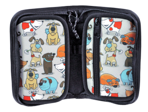 Jacbag Cover -Sert Kapaklı Lastikli Kalem Kutusu Cover-Neşeli Patiler