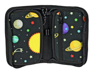 Jacbag Cover -Sert Kapaklı Lastikli Kalem Kutusu Cover-Galaksi