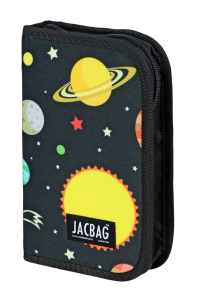 Jacbag Cover -Sert Kapaklı Lastikli Kalem Kutusu Cover-Galaksi