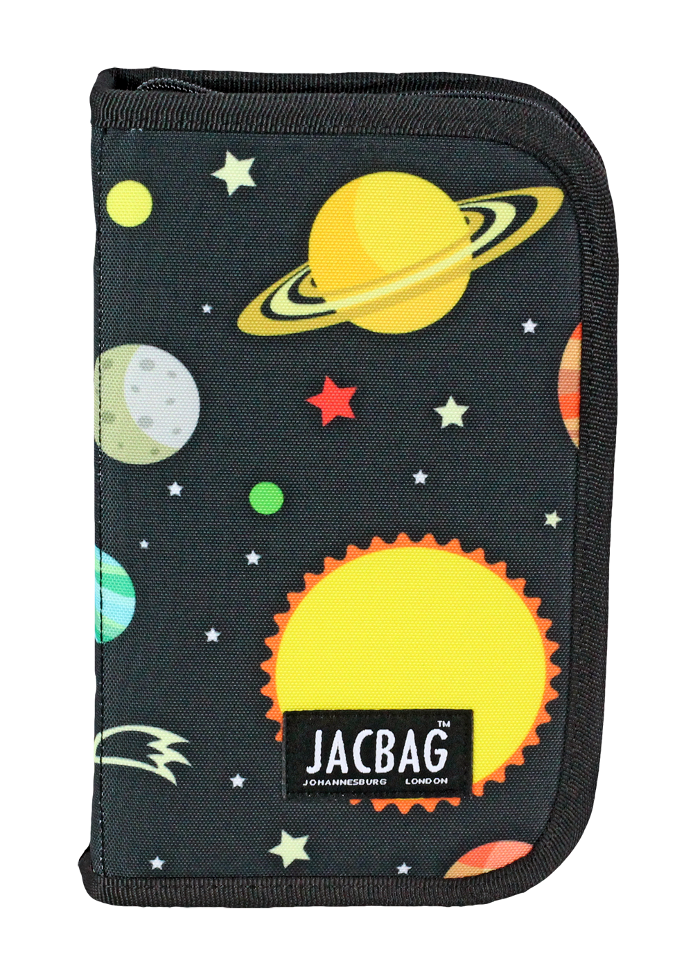 Jacbag Cover -Sert Kapaklı Lastikli Kalem Kutusu Cover-Galaksi