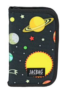 Jacbag Cover -Sert Kapaklı Lastikli Kalem Kutusu Cover-Galaksi