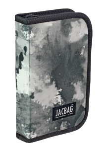 Jacbag Cover -Sert Kapaklı Lastikli Kalem Kutusu Cover-Gri Bulut