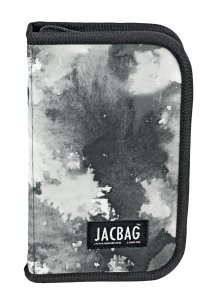 Jacbag Cover -Sert Kapaklı Lastikli Kalem Kutusu Cover-Gri Bulut