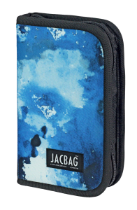 Jacbag Cover -Sert Kapaklı Lastikli Kalem Kutusu Cover-Mavi Bulut