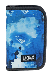 Jacbag Cover -Sert Kapaklı Lastikli Kalem Kutusu Cover-Mavi Bulut