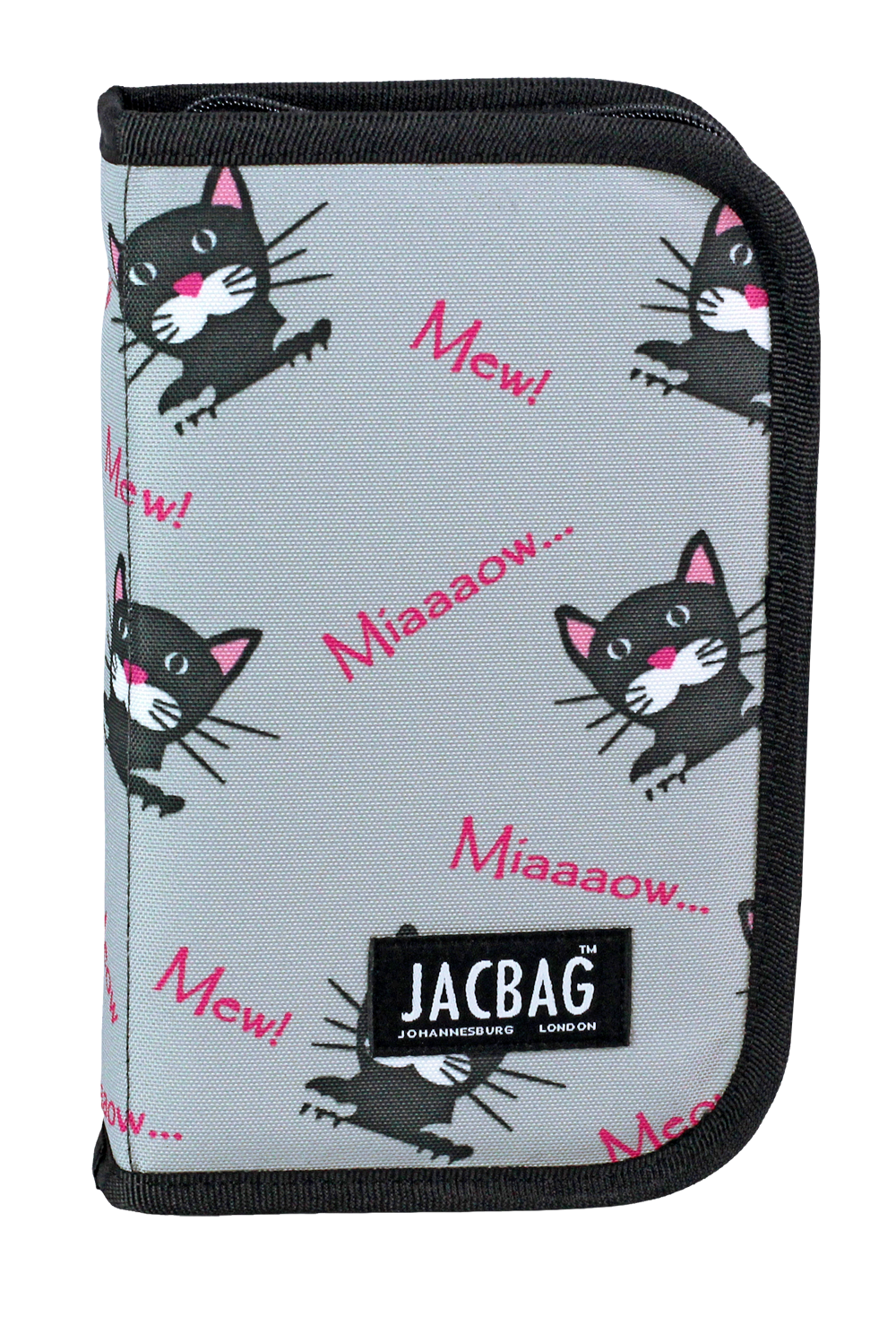 Jacbag Cover -Sert Kapaklı Lastikli Kalem Kutusu Cover-Miyav