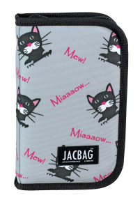 Jacbag Cover -Sert Kapaklı Lastikli Kalem Kutusu Cover-Miyav
