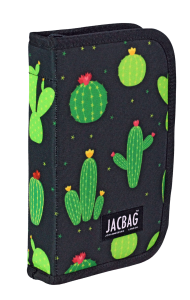 Jacbag Cover -Sert Kapaklı Lastikli Kalem Kutusu Cover-Kaktüs