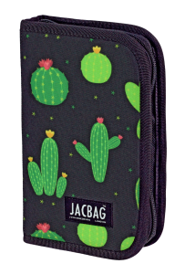 Jacbag Cover -Sert Kapaklı Lastikli Kalem Kutusu Cover-Kaktüs