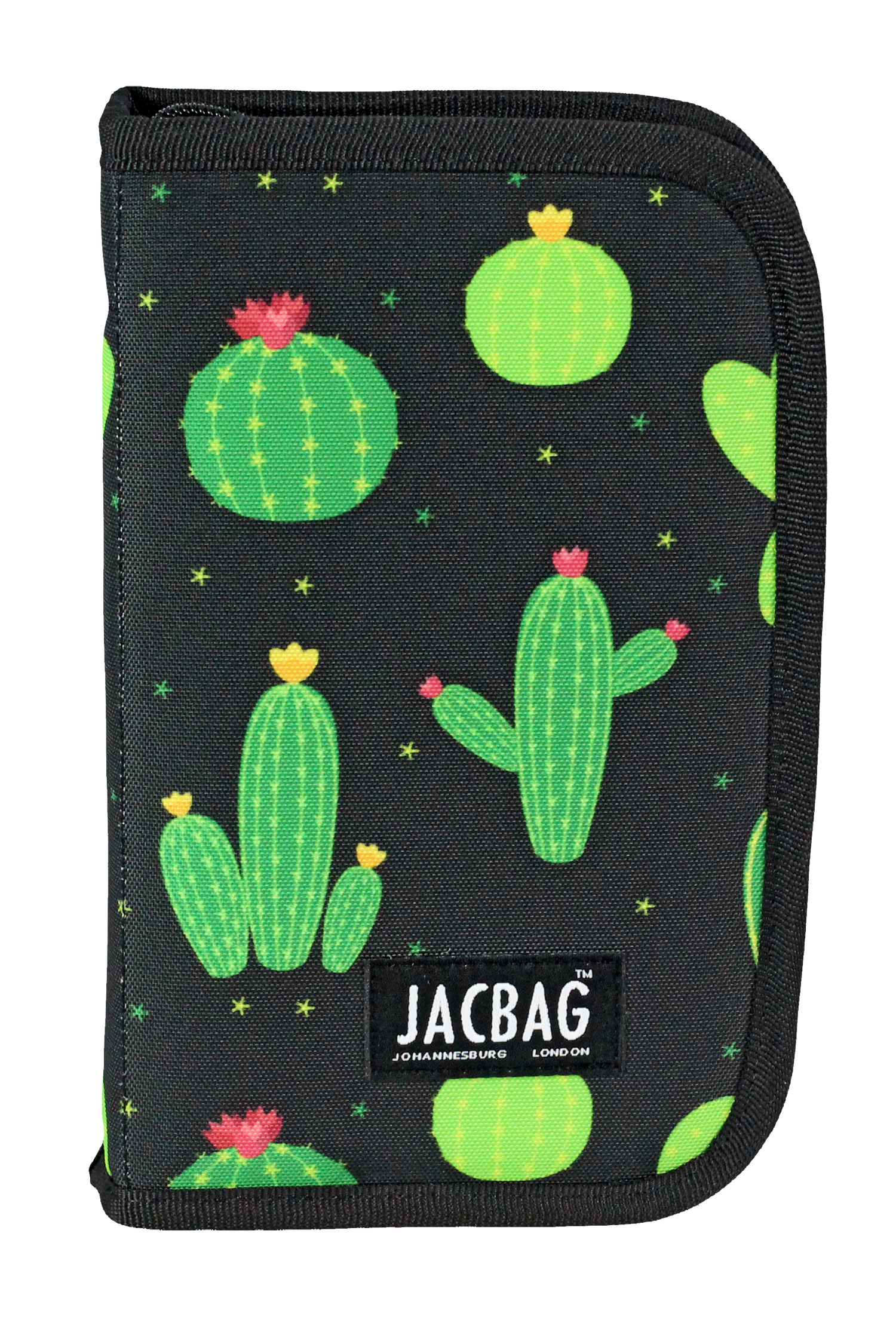 Jacbag Cover -Sert Kapaklı Lastikli Kalem Kutusu Cover-Kaktüs