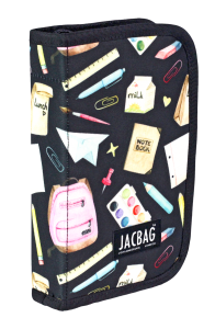 Jacbag Cover -Sert Kapaklı Lastikli Kalem Kutusu Cover-Pastel Pop