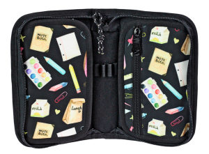 Jacbag Cover -Sert Kapaklı Lastikli Kalem Kutusu Cover-Pastel Pop