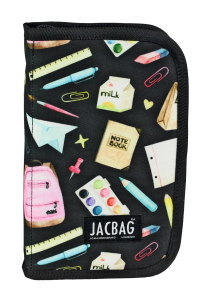 Jacbag Cover -Sert Kapaklı Lastikli Kalem Kutusu Cover-Pastel Pop