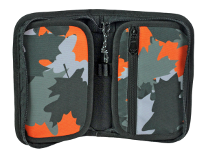 Jacbag Cover -Sert Kapaklı Lastikli Kalem Kutusu Cover-Turuncu Camoflora