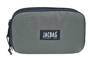 Jacbag Double Cover -Çift Kapaklı Kalem Kutusu Double Cover-Gri