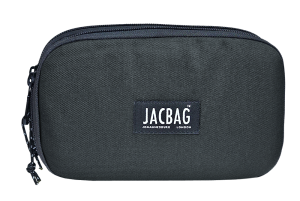 Jacbag Double Cover -Çift Kapaklı Kalem Kutusu Double Cover-Siyah