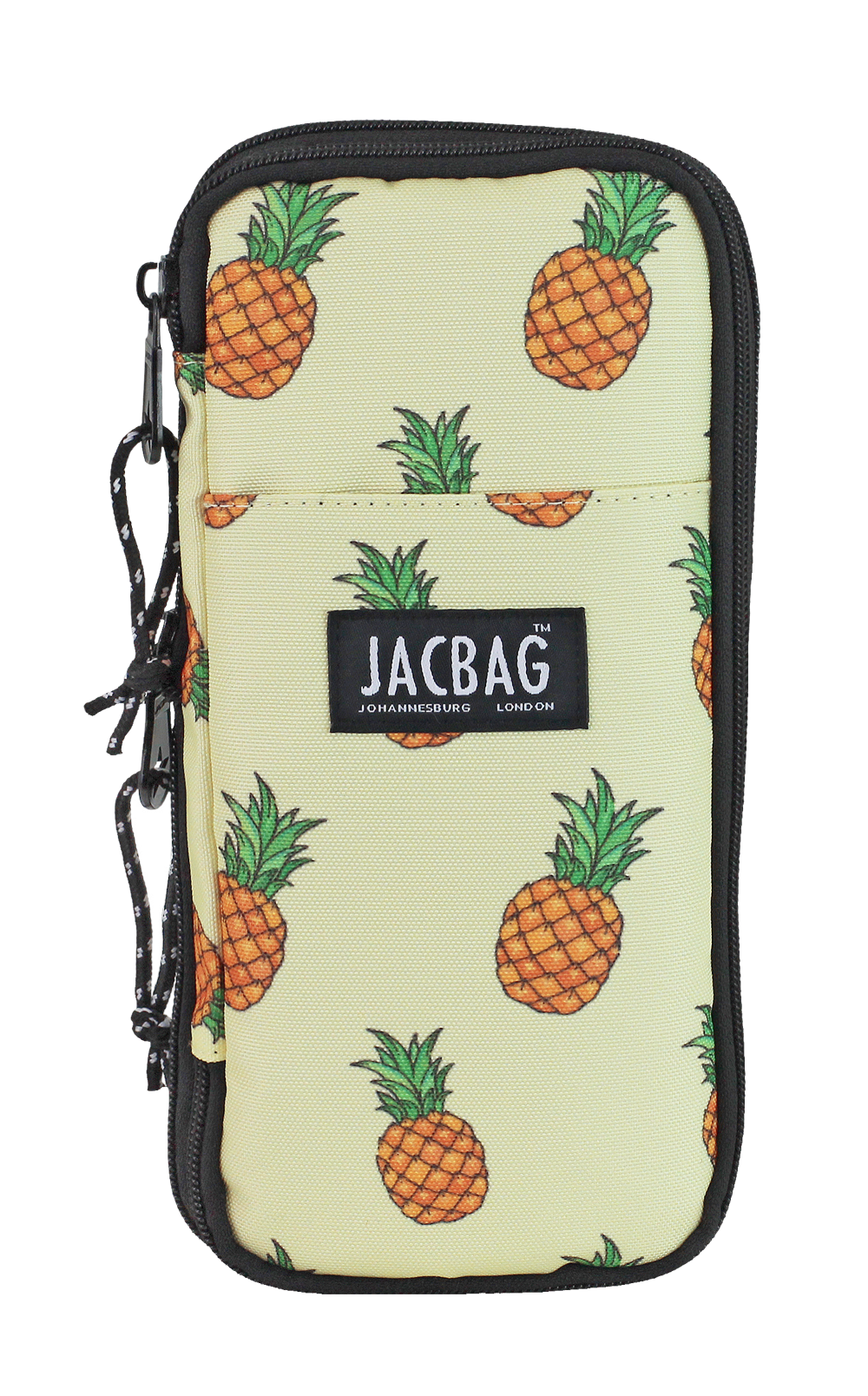 Jacbag Zup Bag-Genişleyen Organizer Kalem Kutusu Zup Bag-Ananas