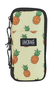 Jacbag Zup Bag-Genişleyen Organizer Kalem Kutusu Zup Bag-Ananas