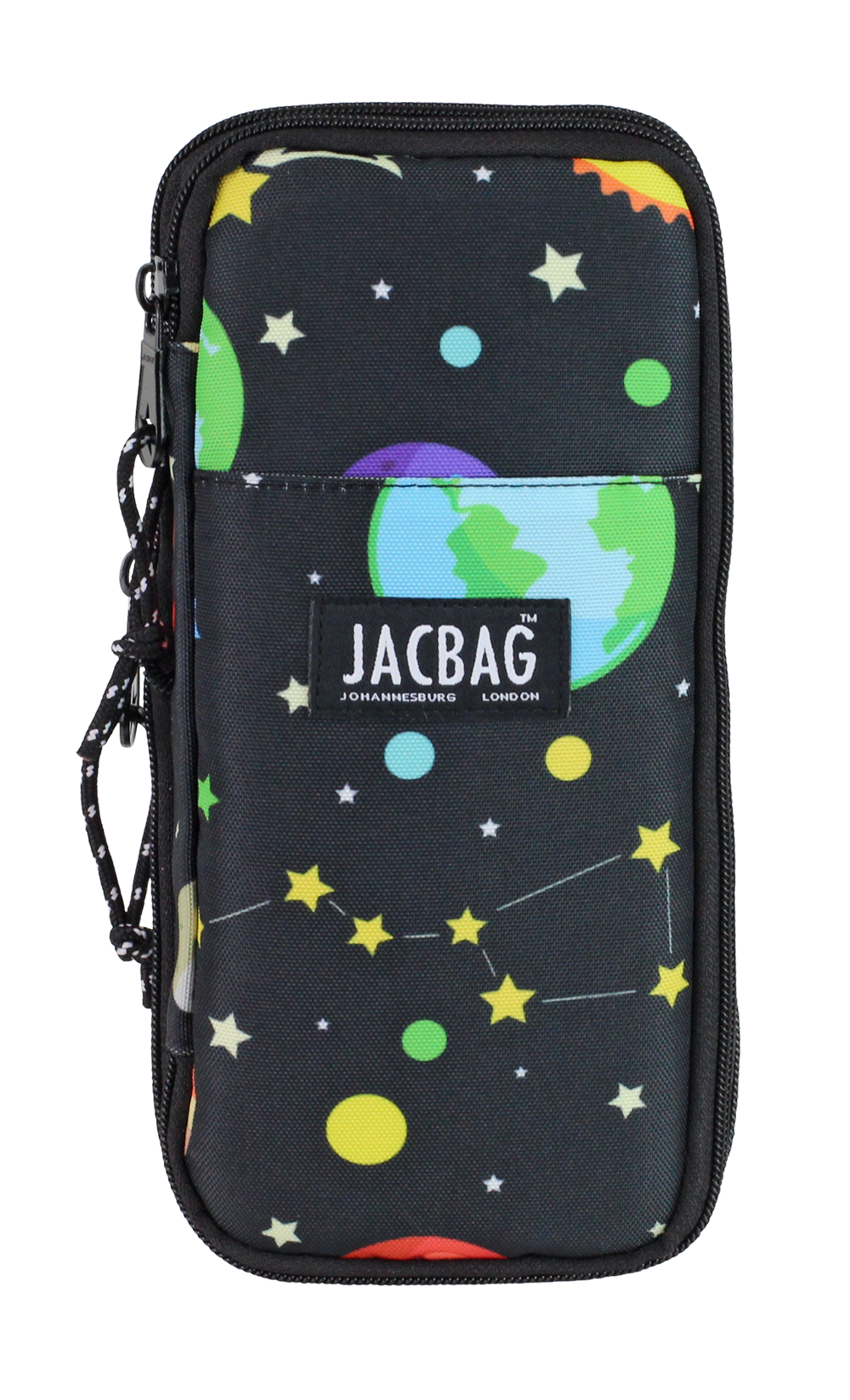 Jacbag Zup Bag-Genişleyen Organizer Kalem Kutusu Zup Bag-Galaksi