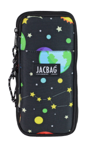 Jacbag Zup Bag-Genişleyen Organizer Kalem Kutusu Zup Bag-Galaksi