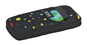 Jacbag Zup Bag-Genişleyen Organizer Kalem Kutusu Zup Bag-Galaksi
