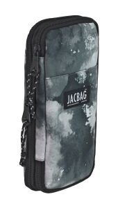 Jacbag Zup Bag-Genişleyen Organizer Kalem Kutusu Zup Bag-Gri Bulut