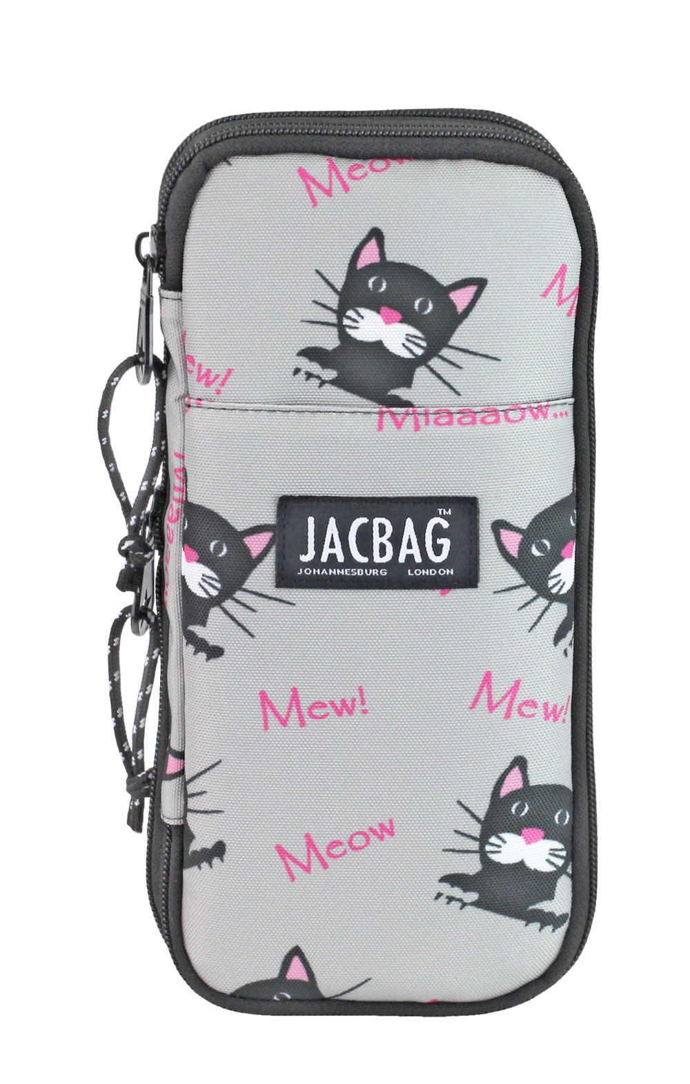 Jacbag Zup Bag-Genişleyen Organizer Kalem Kutusu Zup Bag-Miyav