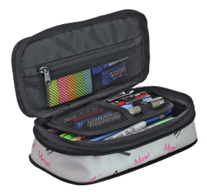 Jacbag Zup Bag-Genişleyen Organizer Kalem Kutusu Zup Bag-Miyav