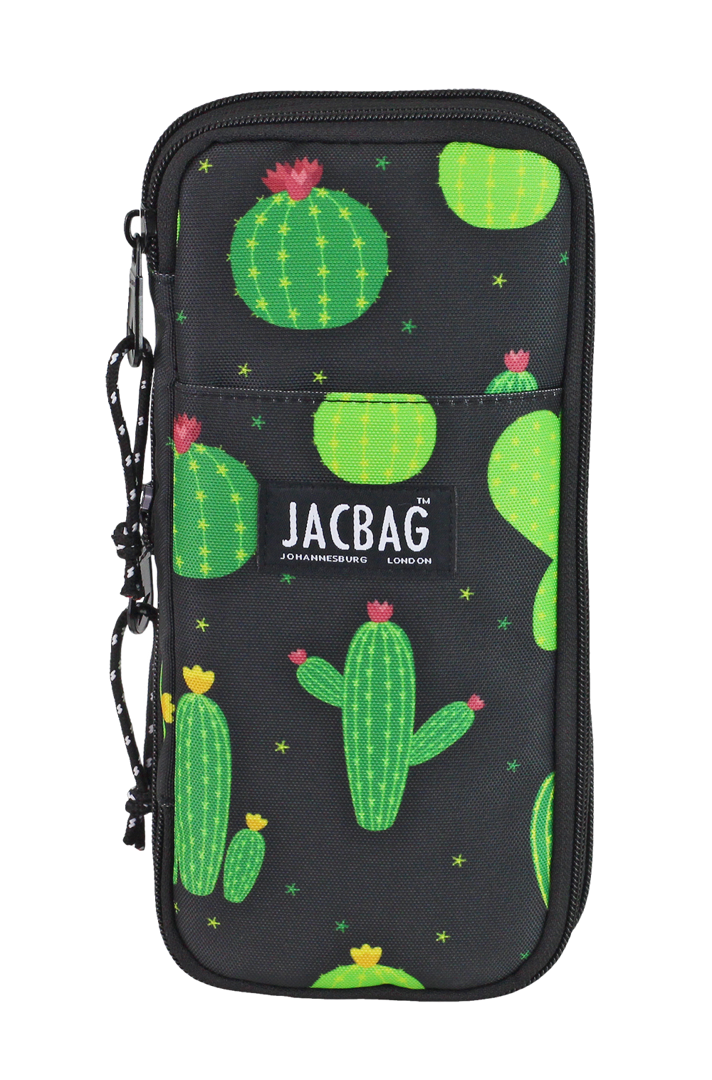 Jacbag Zup Bag-Genişleyen Organizer Kalem Kutusu Zup Bag-Kaktüs