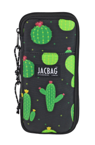 Jacbag Zup Bag-Genişleyen Organizer Kalem Kutusu Zup Bag-Kaktüs