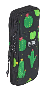 Jacbag Zup Bag-Genişleyen Organizer Kalem Kutusu Zup Bag-Kaktüs