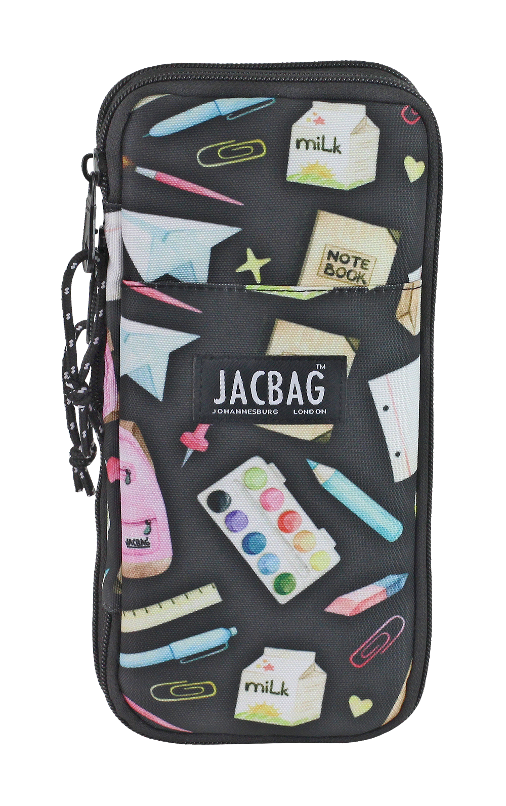 Jacbag Zup Bag-Genişleyen Organizer Kalem Kutusu Zup Bag-Pastel Pop
