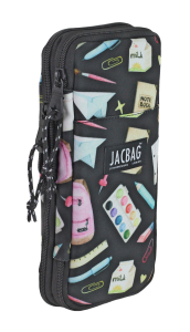 Jacbag Zup Bag-Genişleyen Organizer Kalem Kutusu Zup Bag-Pastel Pop