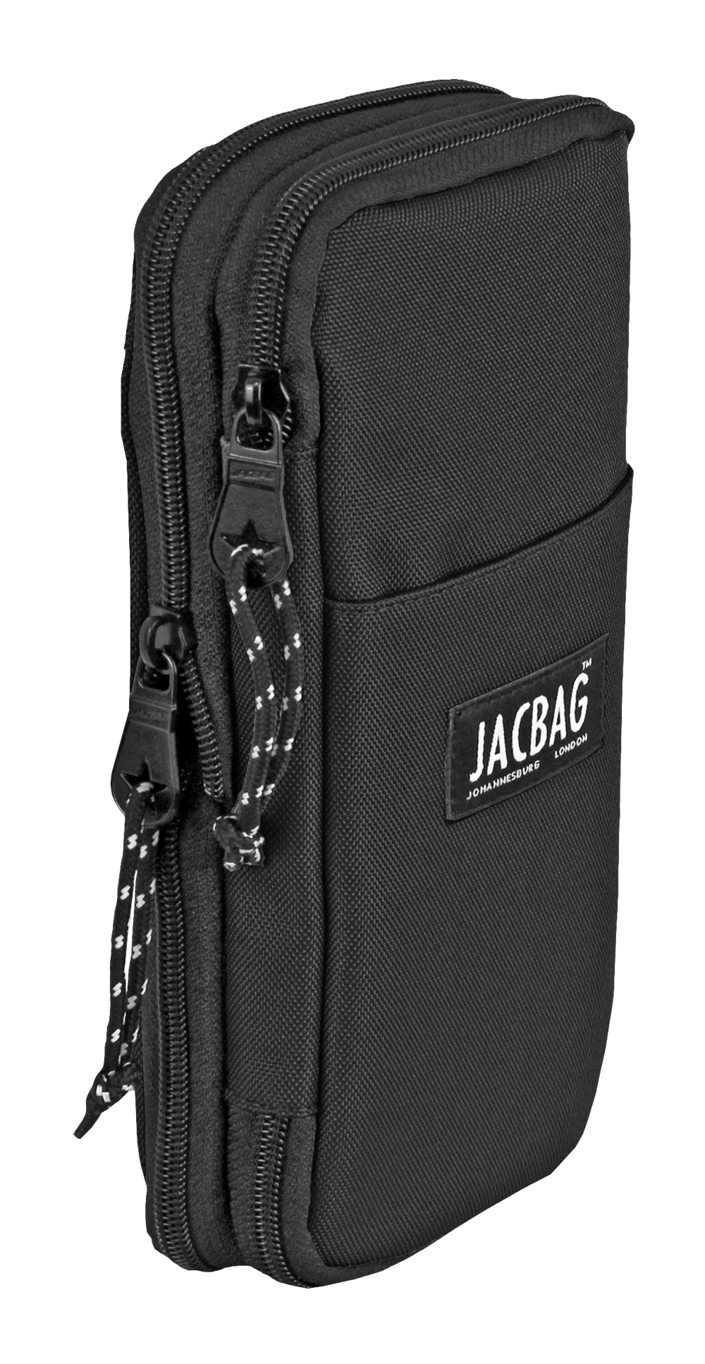 Jacbag Zup Bag-Genişleyen Organizer Kalem Kutusu Zup Bag-Siyah