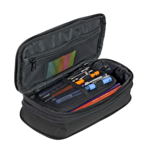 Jacbag Zup Bag-Genişleyen Organizer Kalem Kutusu Zup Bag-Siyah