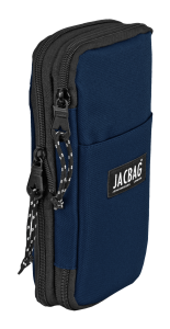 Jacbag Zup Bag-Genişleyen Organizer Kalem Kutusu Zup Bag-Lacivert