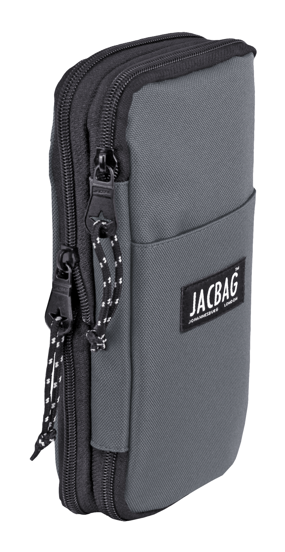 Jacbag Zup Bag-Genişleyen Organizer Kalem Kutusu Zup Bag-Gri