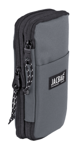 Jacbag Zup Bag-Genişleyen Organizer Kalem Kutusu Zup Bag-Gri