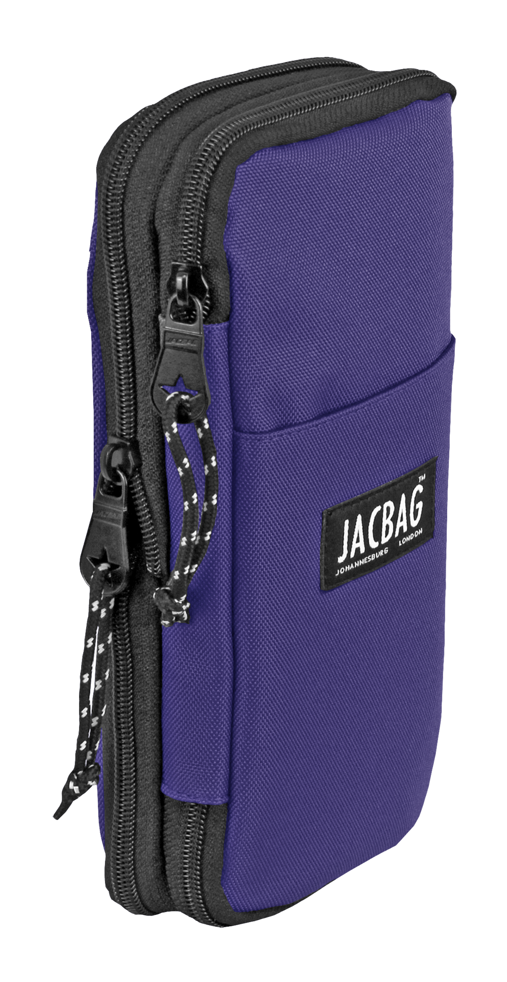 Jacbag Zup Bag-Genişleyen Organizer Kalem Kutusu Zup Bag-Mor