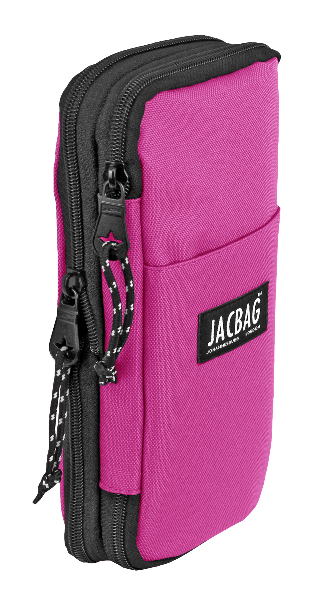 Jacbag Zup Bag-Genişleyen Organizer Kalem Kutusu Zup Bag-Pembe