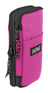 Jacbag Zup Bag-Genişleyen Organizer Kalem Kutusu Zup Bag-Pembe