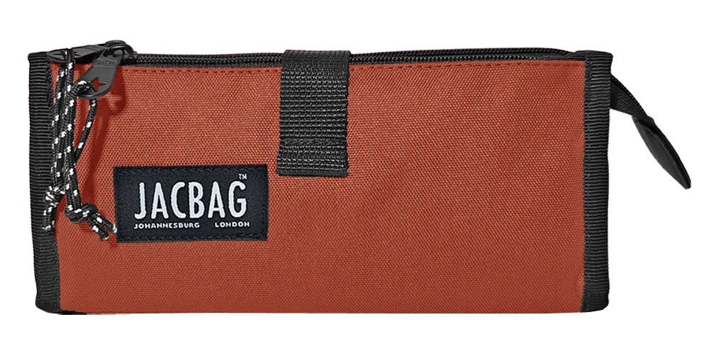Jacbag Twın Case Pro-İki Bölmeli Masa Üstü Kalem Kutusu Twin-Kiremit