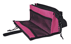 Jacbag Twın Case Pro-İki Bölmeli Masa Üstü Kalem Kutusu Twin-Pembe