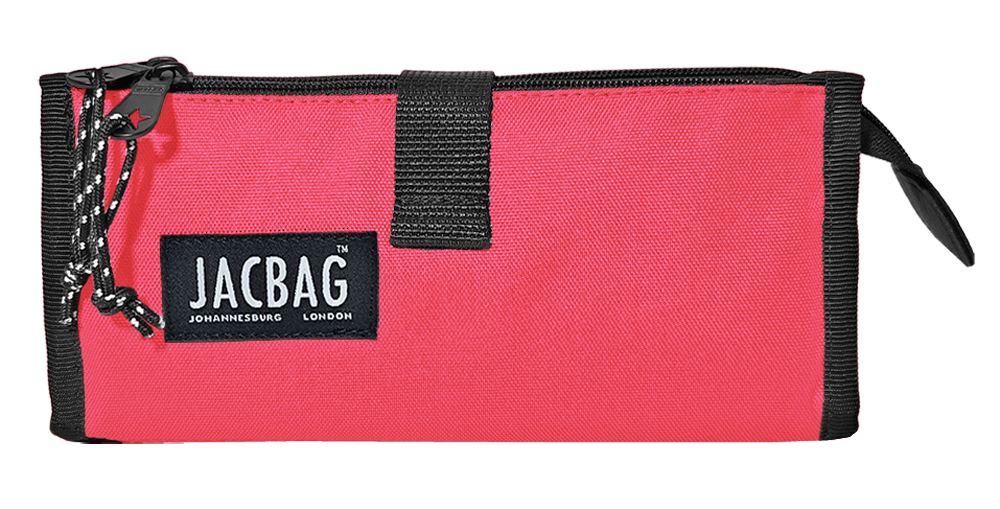 Jacbag Twın Case Pro-İki Bölmeli Masa Üstü Kalem Kutusu Twin-Mercan
